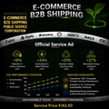 Official Service Ad for sale - E-Commerce B2B Shipping